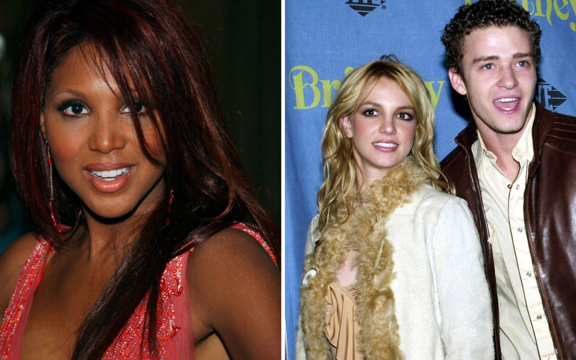 © IMAGO / Rideaux-PicturePerfect (Toni Braxton) © IMAGO / UPI Photo (Britney Spears und Justin Timberlake) Fotocollage | 1000plus