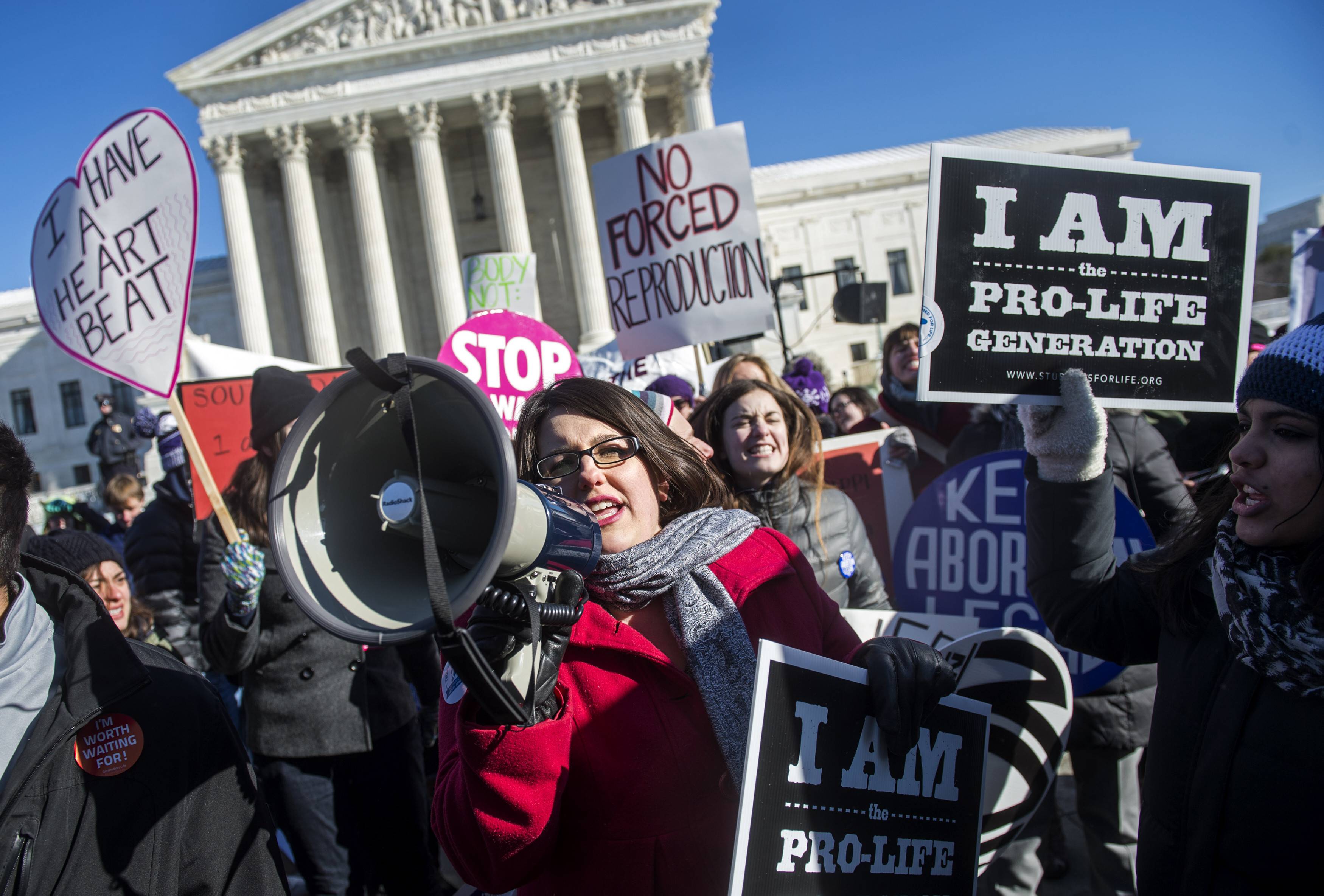 Pro-Life Aktivisten in den USA