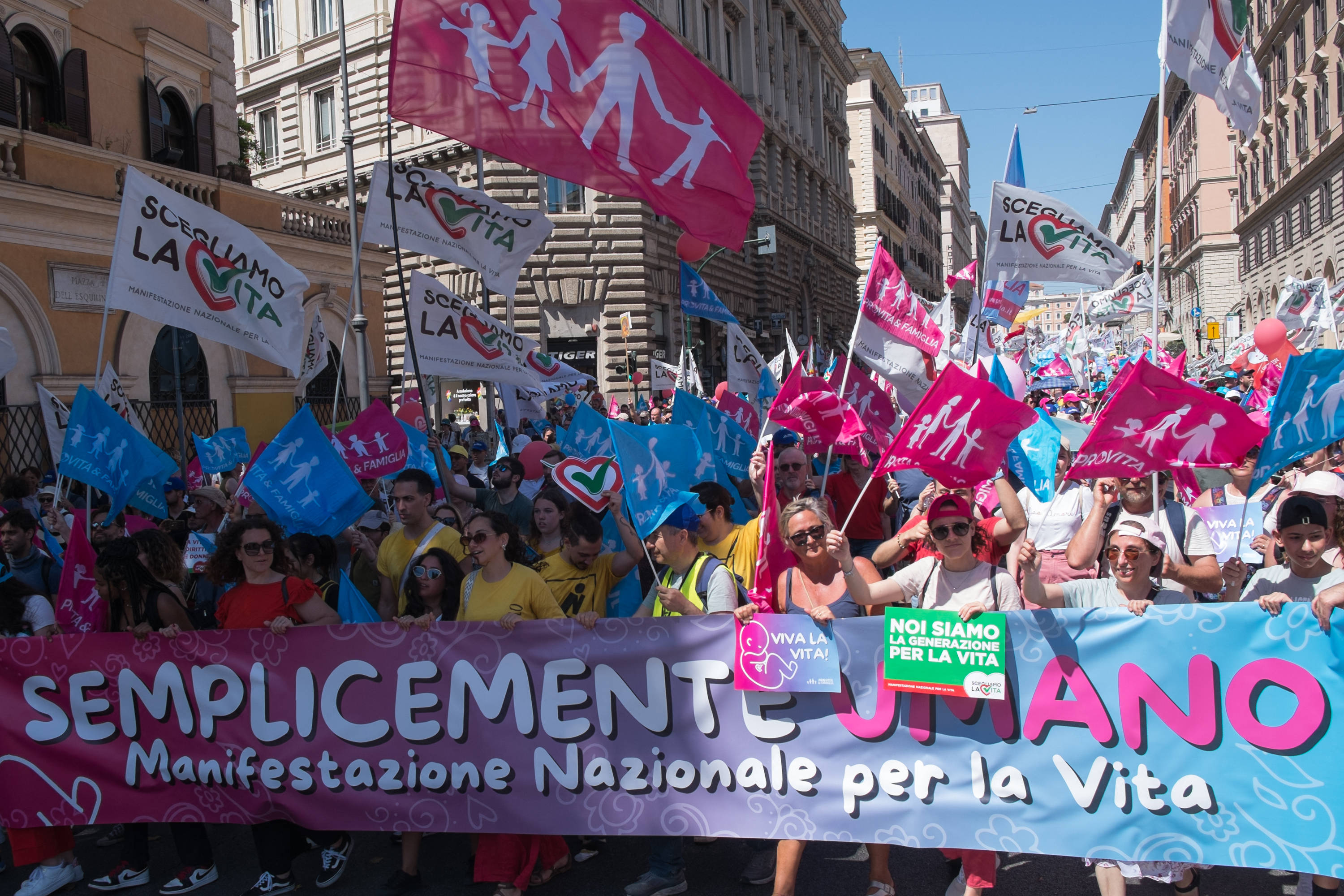 Parata Pro-Vita e Famiglia - Roma