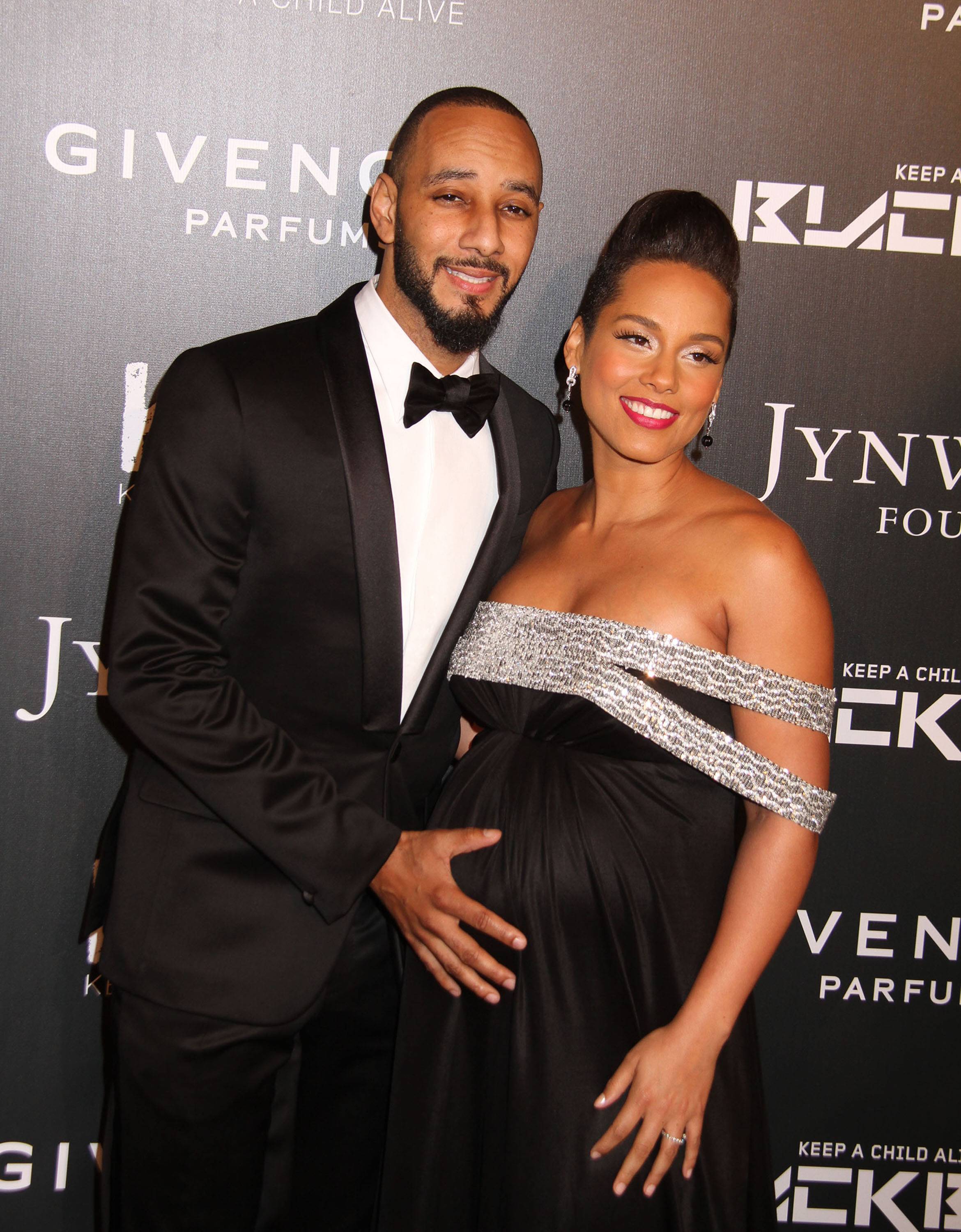 IMAGO / ZUMA Wire Swizz Beatz and Alicia Keys 2014