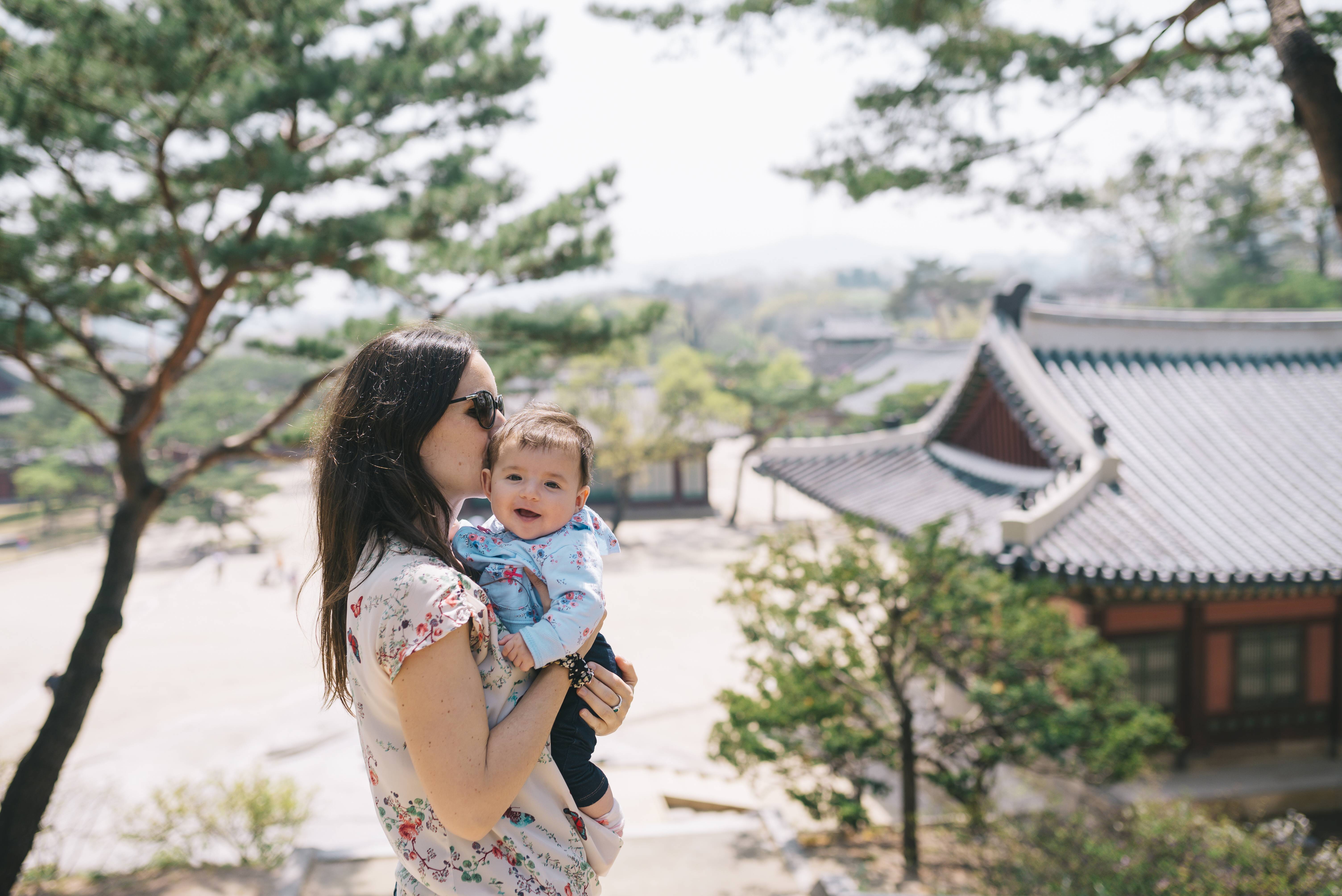 Südkorea, Seoul, Mutter 