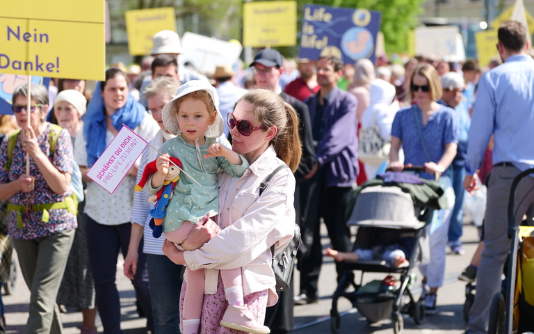 Marsch fürs Leben Mama und Kind – Moll/Münchner Marsch fürs Leben