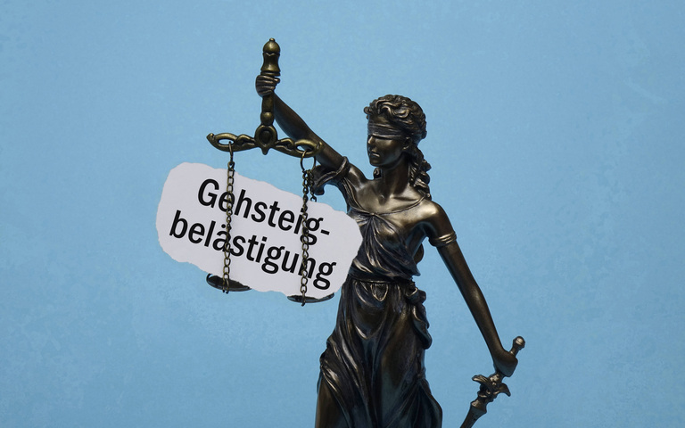 Gehsteigbelästigung